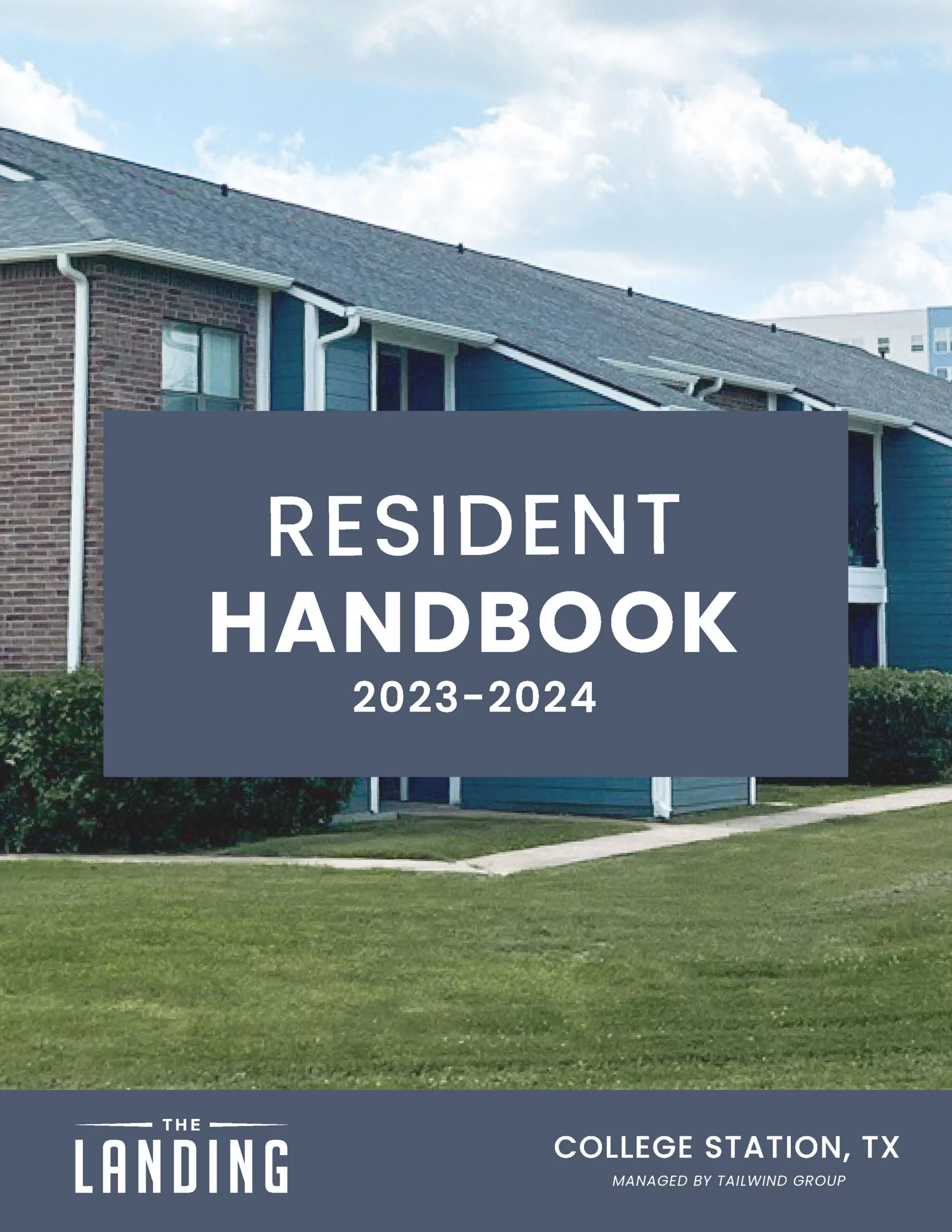 The Landing College Station Resident Handbook